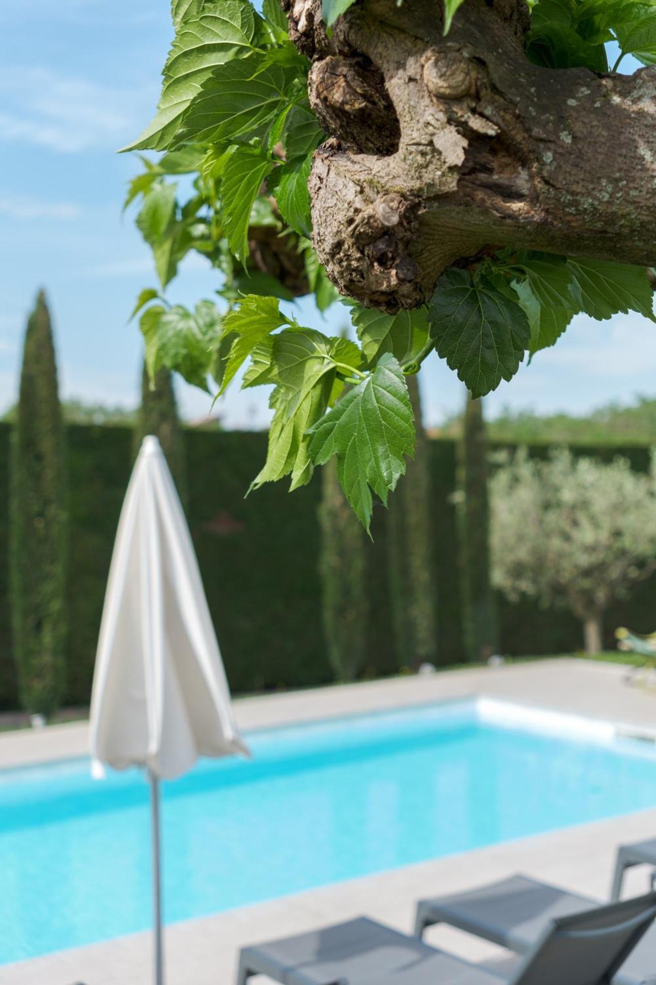 Villa Carini With 3000 Mq Garden & Heated Pool Castelnuovo del Garda Bagian luar foto